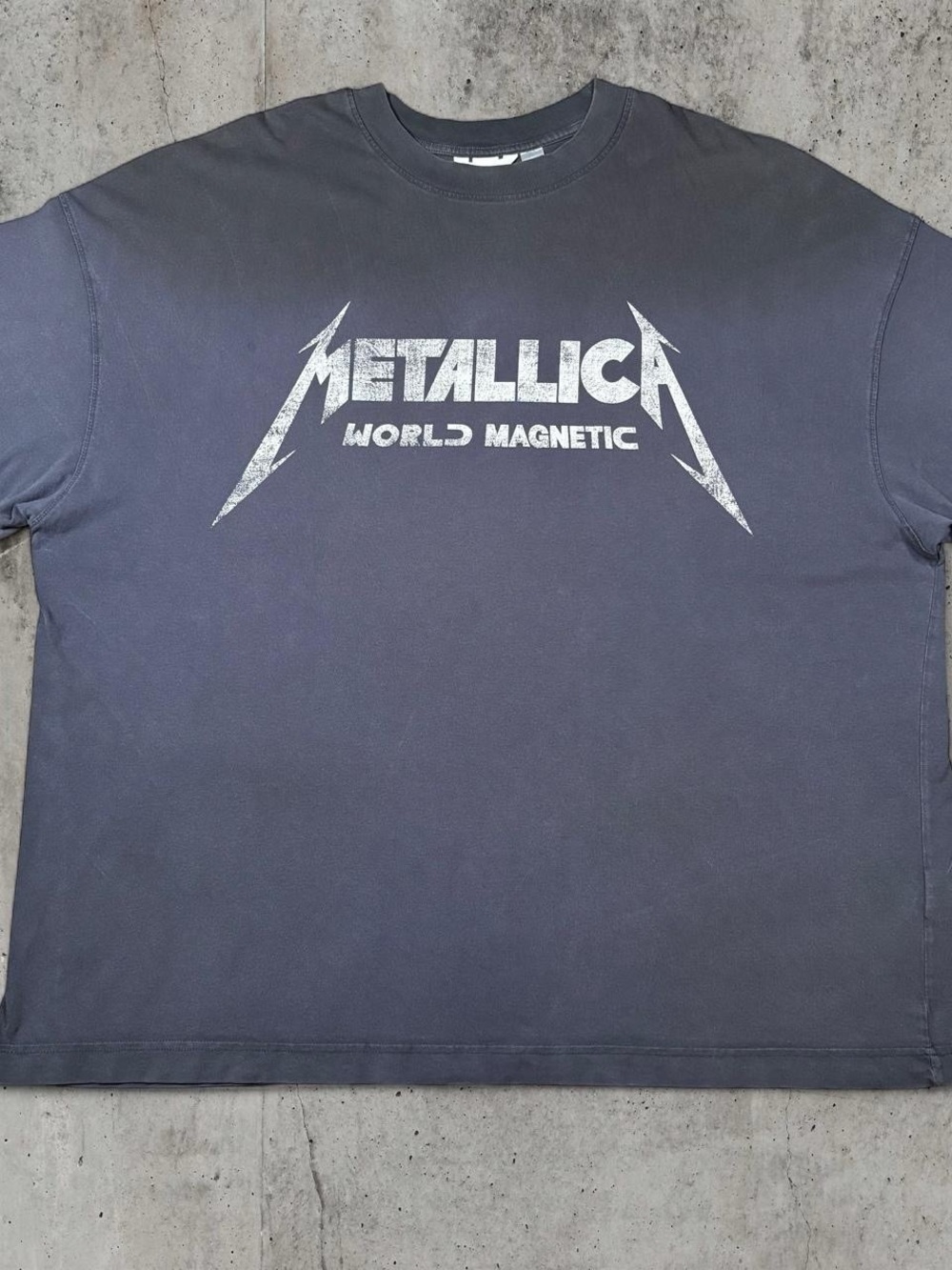 Metallica World Magnetic 2010 Tour H&M Oversized T-Shirt XXL 2022 Retro Band